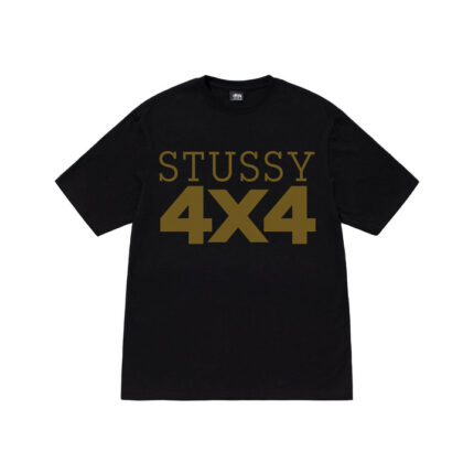 T-shirt Stüssy 4x4 Noir
