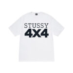 T-shirt Stüssy 4x4 Blanc