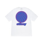T-shirt Stüssy 8 Ball Grid Blanc