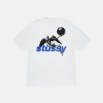 T-shirt Stüssy Apocalypse Blanc