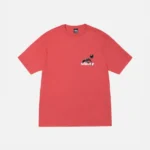 T-shirt Stüssy Apocalypse Rouge
