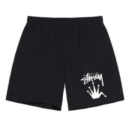 Short Stüssy Basic Crown Noir