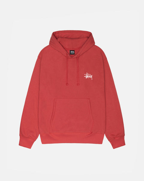 BASIC-STUSSY-HOODIE-RED-1.jpg Pull Stüssy Basic Rouge