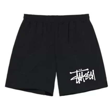 Short Stüssy Basic Logo Noir