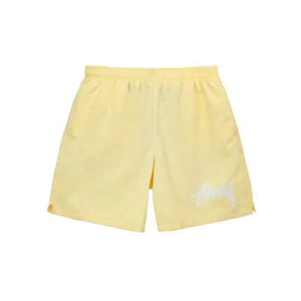 Short Stüssy Big Stock Jaune