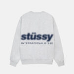 Sweat Stüssy Blur Gris Chiné