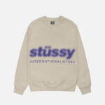 Sweat Stüssy Blur Écru