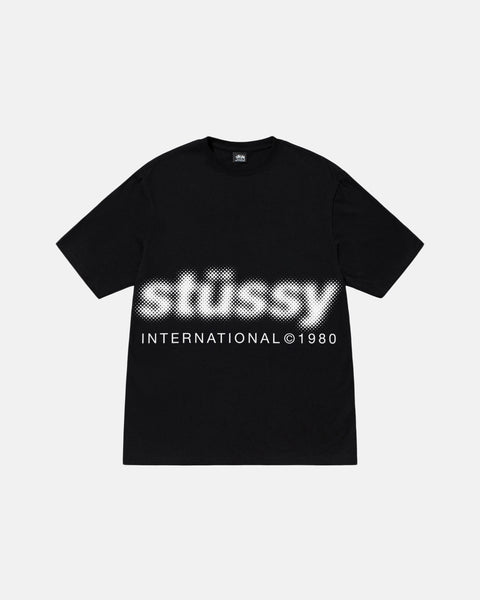 BLUR-TEE-BLACK.jpg T-shirt Stüssy Blur Noir