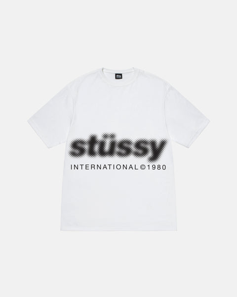 BLUR-TEE-WHITE.jpg T-shirt Stüssy Blur Blanc