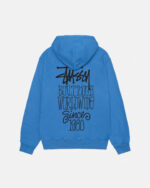 Pull Stüssy Built Tough Pigment Dye Bleu