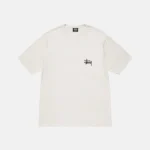 T-shirt Stüssy Built Tough Pigment Dye Écru