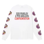 Sweat Stüssy Confrontation Blanc