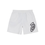 Short Stüssy Curly S Blanc