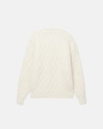 Sweat Stüssy Fuzzy Lattice Écru