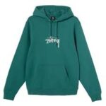 Pull Stüssy Basic Vert Émeraude