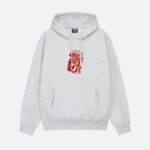 Pull Stüssy Soda Can Gris Chiné Clair