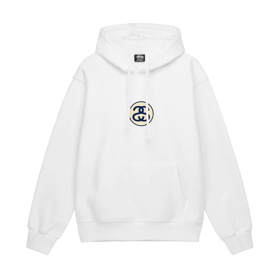 SS-LINK-HOODIE.webp Pull Stüssy SS-Link Blanc