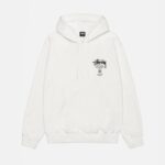 Pull Stüssy World Tour Pigment Dye Blanc